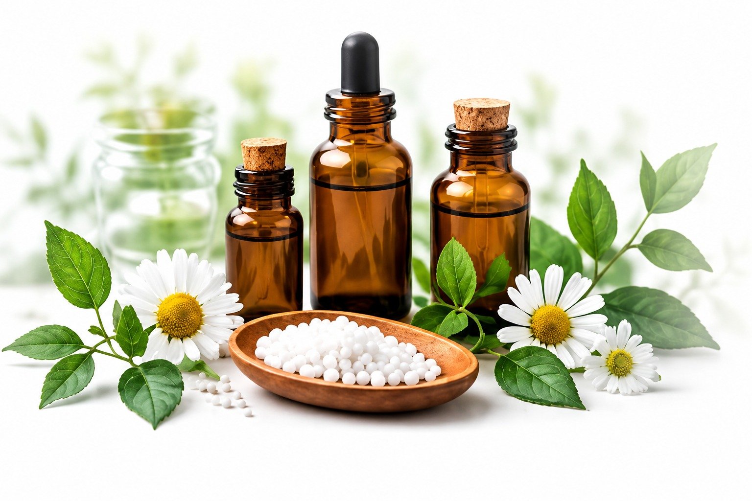 Homeopathic medicines and natural herbs
