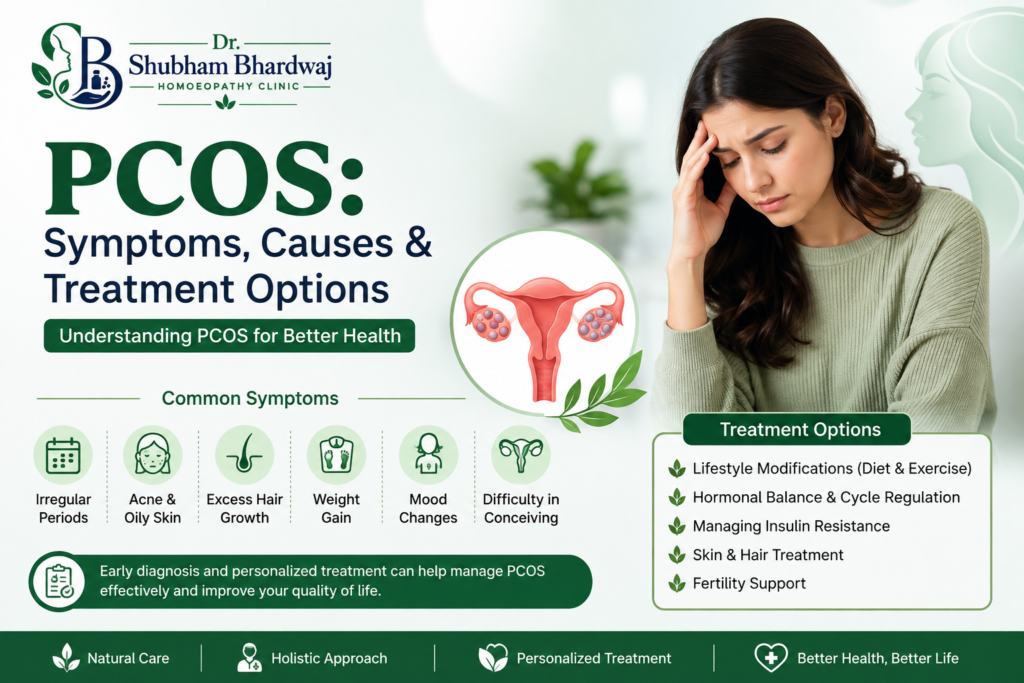 PCOS symptoms, causes and treatment options for women's hormonal health