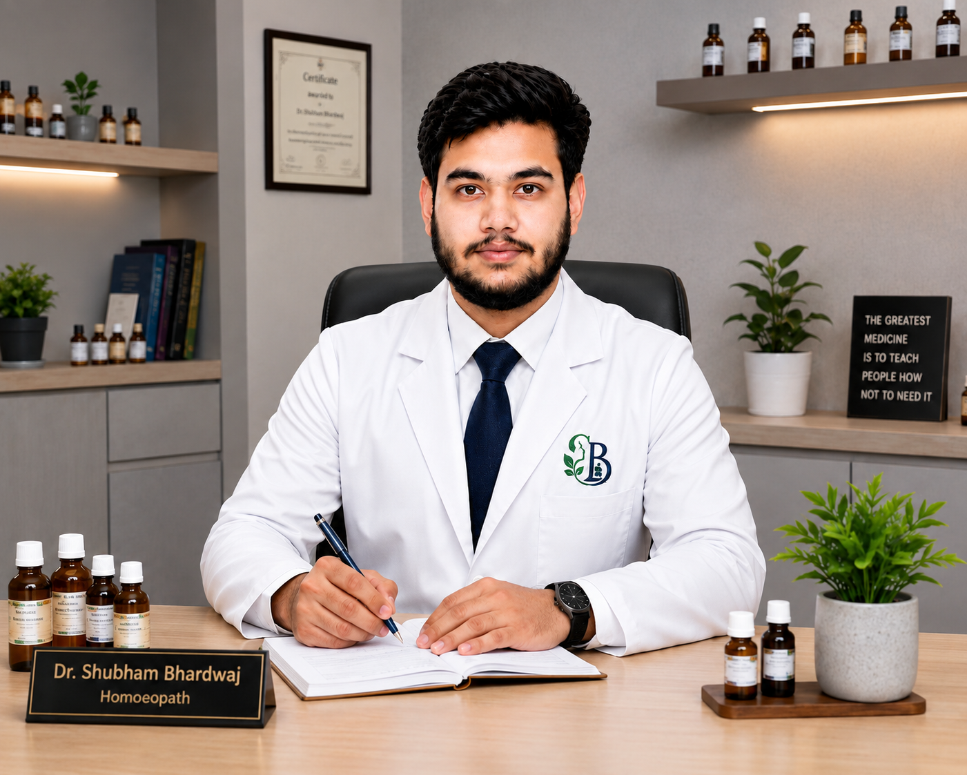 Dr. Shubham Bhardwaj - Homoeopathic Physician