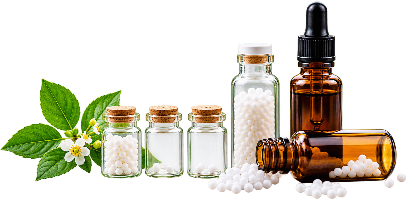 Homeopathic medicines and natural herbs